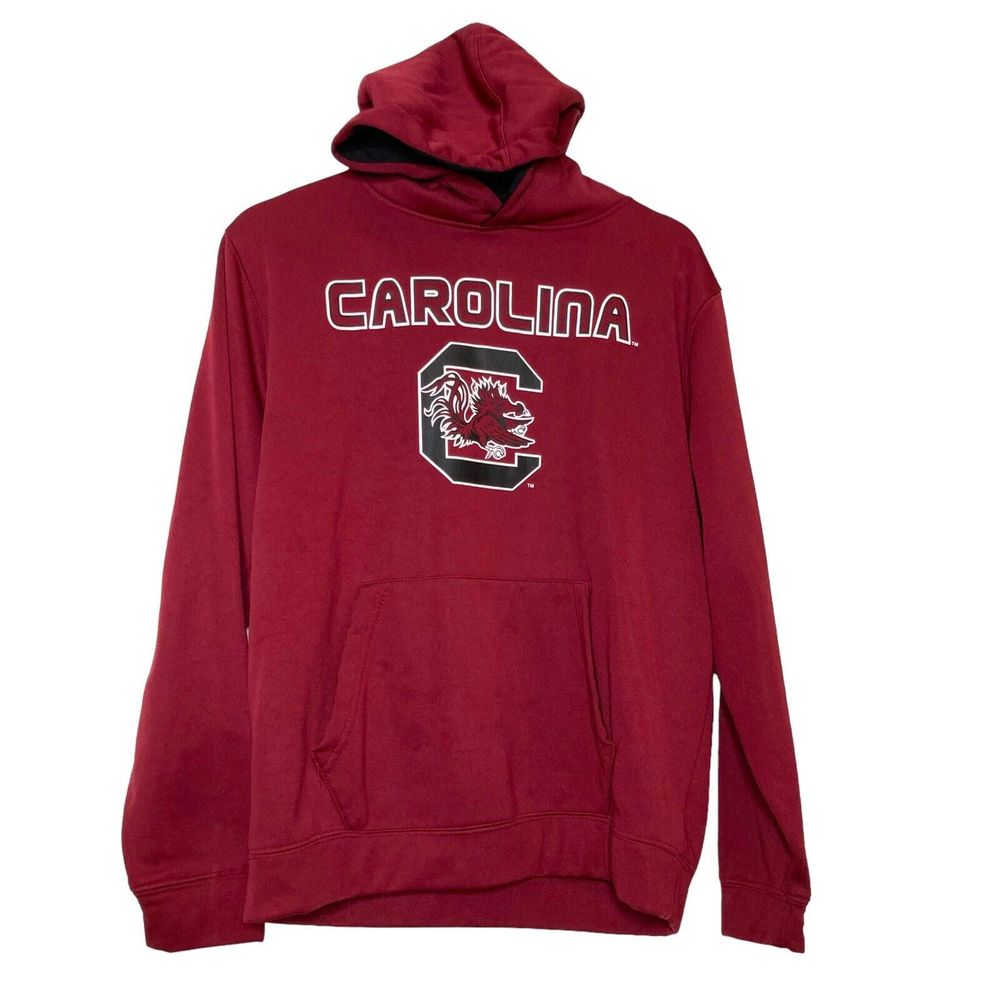 Colosseum Carolina Campus Color Long Sleeves Youth Logo Gameday Unisex Hooded XL